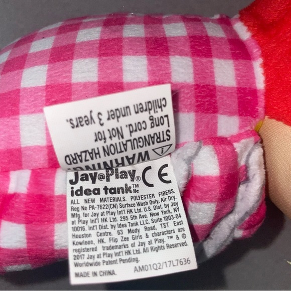 Flip Zee Girls Two-in-One Reversible Zana Very Berry Strawberry‎ Plush toy doll* - Picture 14 of 16